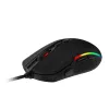 Ratón gaming óptico con cable Redragon M719 INVADER RGB 10000 DPI - negro