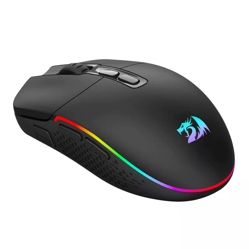 Redragon M719 Pro INVADER 10000DPI Ratón gaming inalámbrico 2.4GHz - Negro