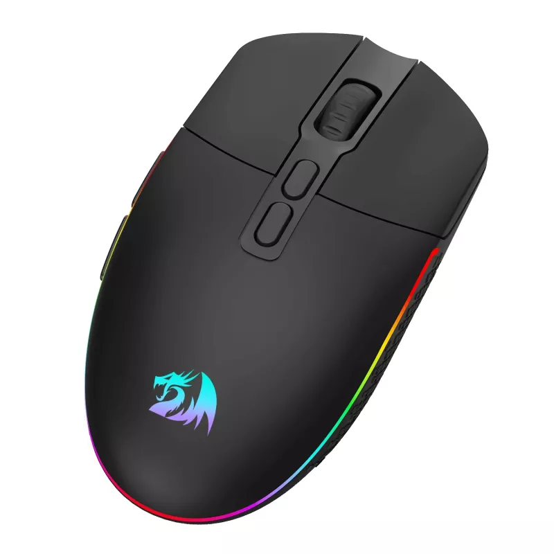 Redragon M719 Pro INVADER 10000DPI Ratón gaming inalámbrico 2.4GHz - Negro