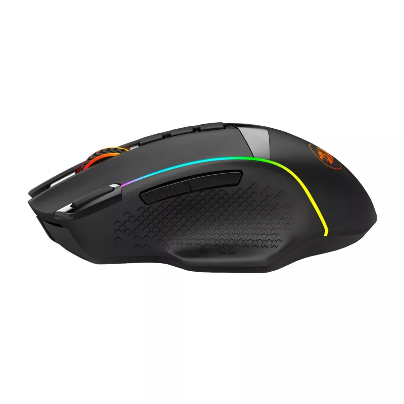 Redragon M991 RGB PRO ENLIGHTENMENT 26000 DPI ratón gaming inalámbrico tri-modo - negro