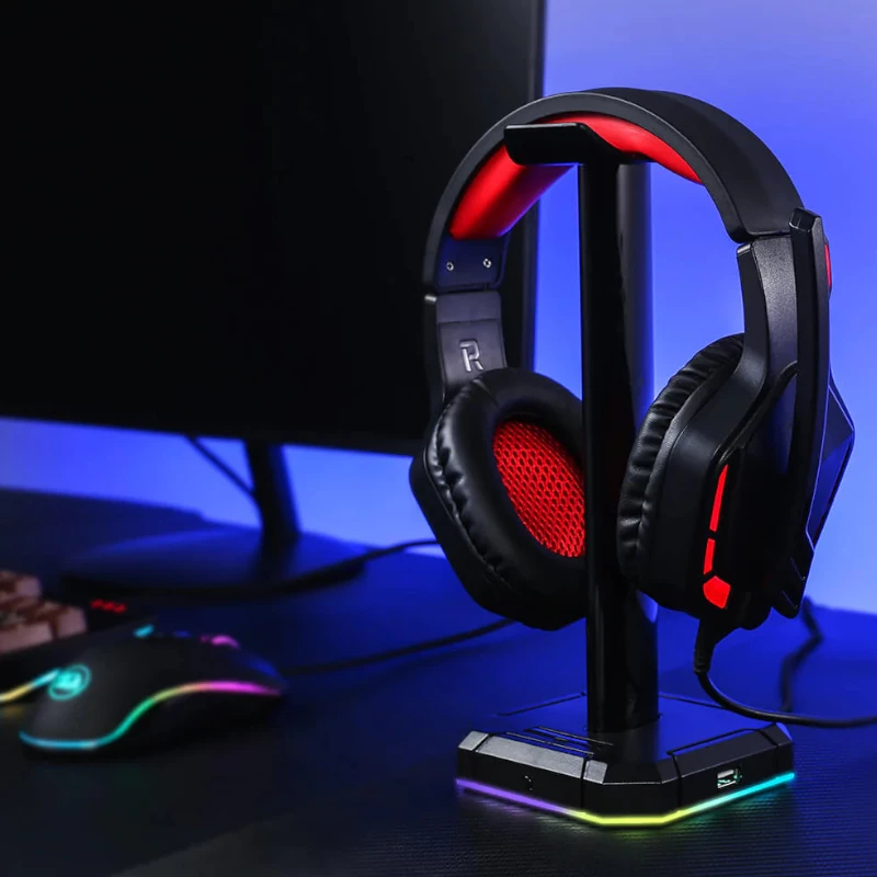 Auriculares gaming over-ear REDRAGON THEMIS Aux - negro