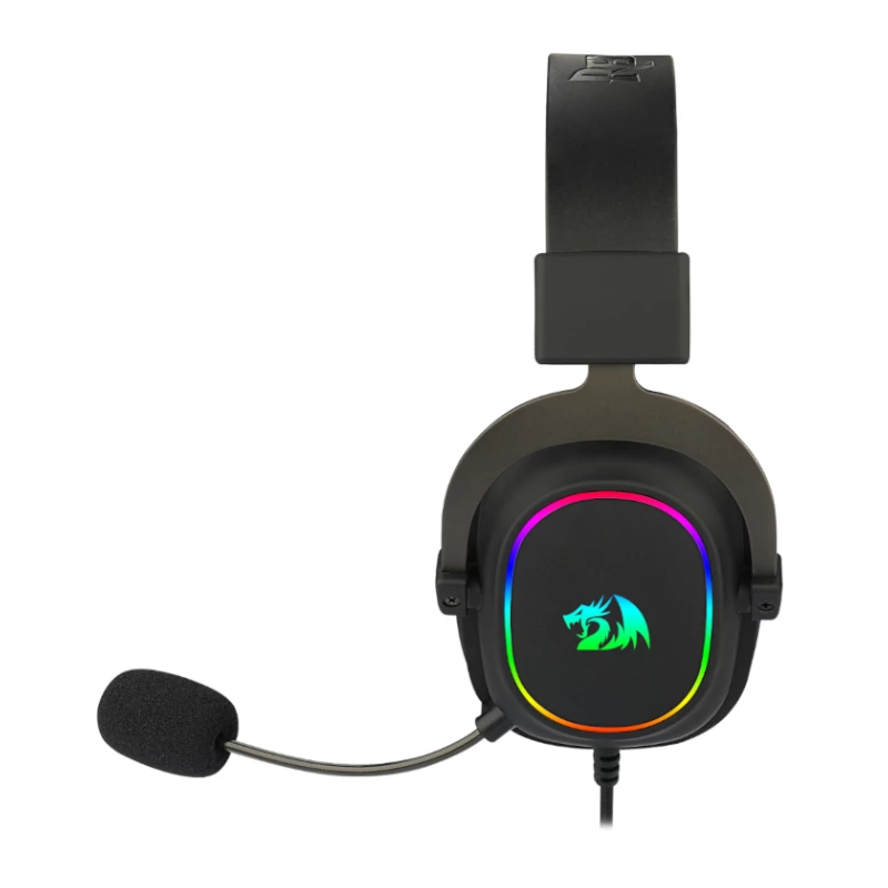 REDRAGON Over-Ear ZEUS-X auriculares gaming USB RGB - negros