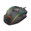 REDRAGON PERDICTION 4 Ratón gaming MMO ergonómico RGB 12400DPI - negro