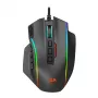 REDRAGON PERDICTION 4 Ratón gaming MMO ergonómico RGB 12400DPI - negro