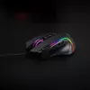 Ratón gaming ergonómico REDRAGON PREDATOR 4000DPI RGB - negro
