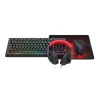 Combo gaming 4 en 1 Redragon RD-S149: teclado RGB, ratón óptico, auriculares y alfombrilla