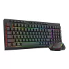 Redragon RYLO PRO S142 combo de teclado y ratón gaming RGB tri-modo