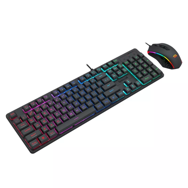 Redragon S107 RGB Gaming Essentials Set de teclado y ratón gaming con cable