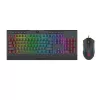 Redragon S151 combo de teclado y ratón gaming RGB - negro