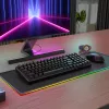Redragon S162 combo de teclado mecánico gaming inalámbrico 3 modos RGB y ratón - negro