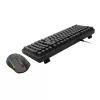 Redragon S162 combo de teclado mecánico gaming inalámbrico 3 modos RGB y ratón - negro