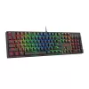 Teclado gaming mecánico RGB Redragon SURARA K582RGB - negro