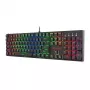 Teclado gaming mecánico RGB Redragon SURARA K582RGB - negro