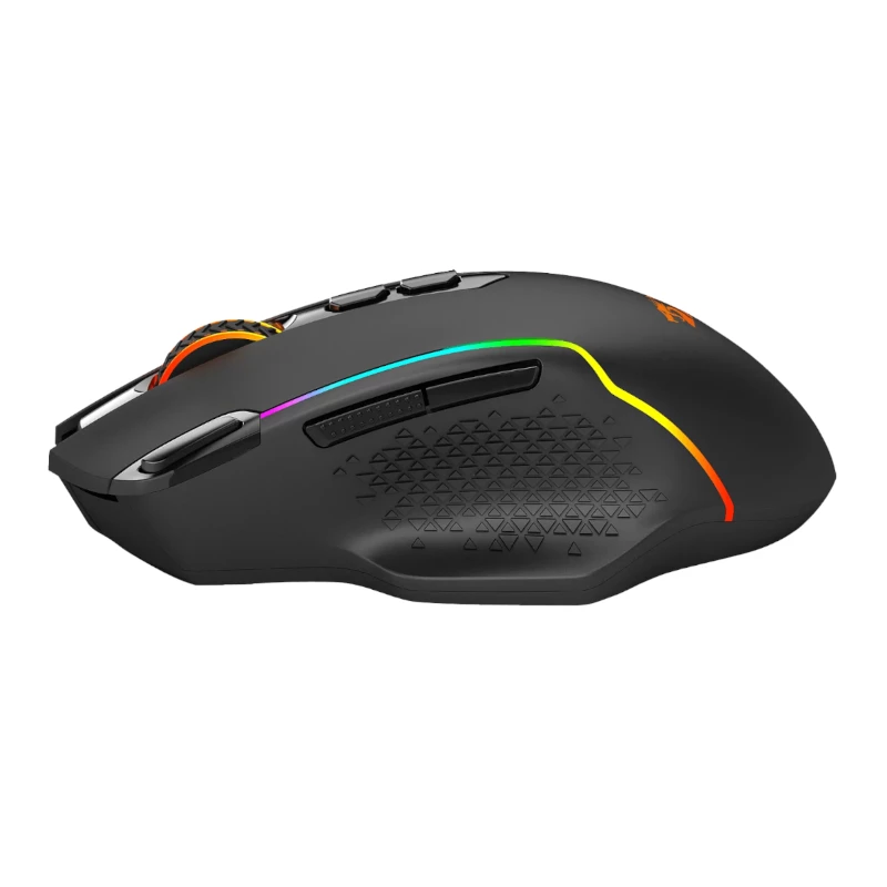 Ratón gaming inalámbrico REDRAGON Taipan Pro 10000DPI RGB - negro