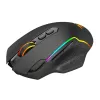 Ratón gaming inalámbrico REDRAGON Taipan Pro 10000DPI RGB - negro