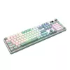 Redragon WYVERN K761 Pro teclado mecánico gaming inalámbrico de tamaño completo RGB - blanco/verde
