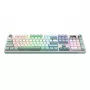 Redragon WYVERN K761 Pro teclado mecánico gaming inalámbrico de tamaño completo RGB - blanco/verde