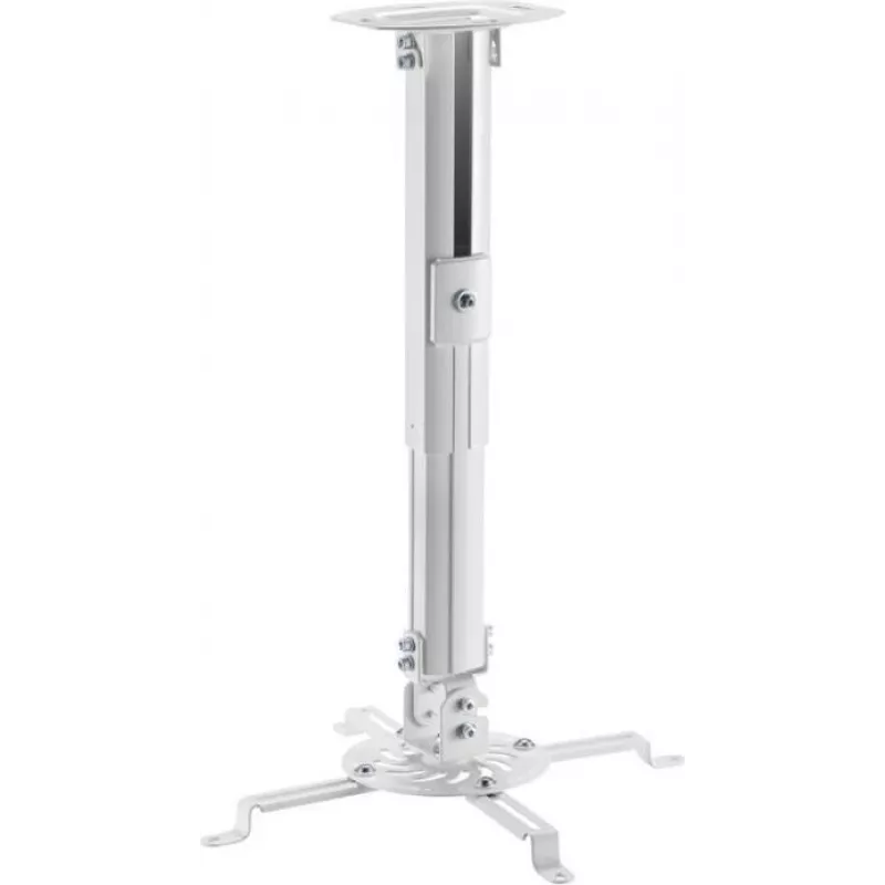 Reflecta Prometheus Soporte de techo para proyectores, orientable e inclinable, plateado 23042