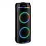 REFLEXION PS10BTCD/N Altavoz de fiesta, 480W Peak, Bluetooth, CD, radio FM, USB, AUX, micrófono, negro