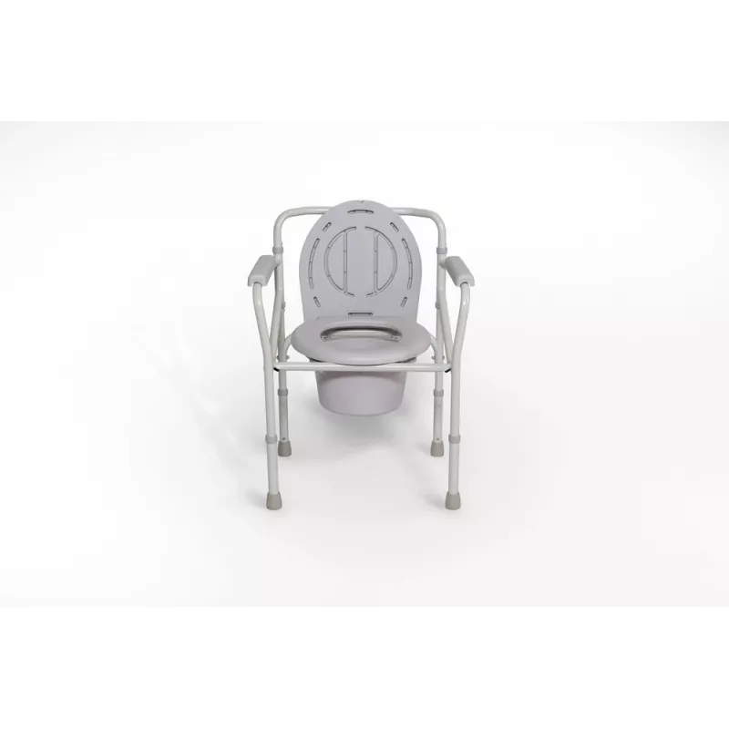 REH Bruno RF-801 Silla de inodoro con altura de asiento ajustable y cubo extraíble