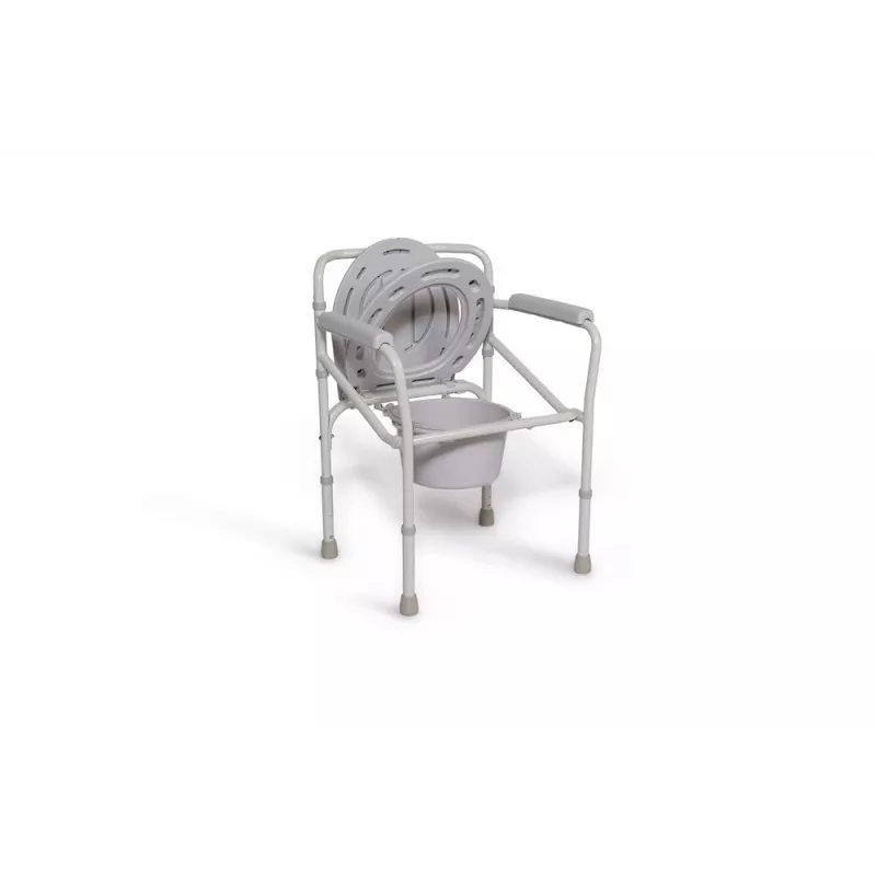 REH Bruno RF-801 Silla de inodoro con altura de asiento ajustable y cubo extraíble