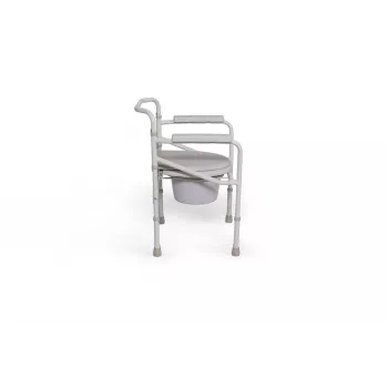 REH Bruno RF-801 Silla de inodoro con altura de asiento ajustable y cubo extraíble