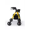 Andador de cuatro ruedas REH Marsylia con asiento, amarillo RF-617/Ż