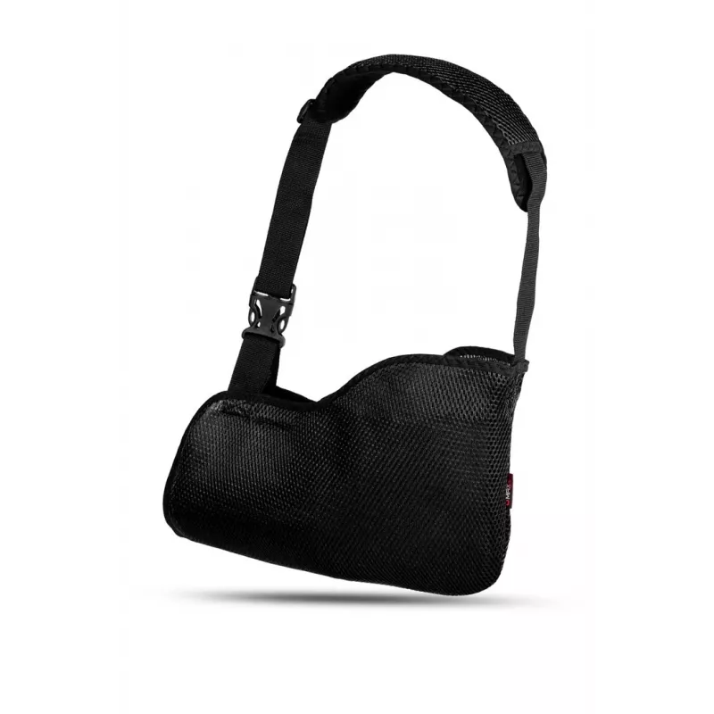 REH O-1501/CZA/M Cabestrillo de malla para brazo, negro, mediano, talla universal
