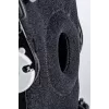 REH Stabilmax O-1241/M rodillera corta abierta con rótula, mediana, negra