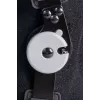 REH Stabilmax O-1241/M rodillera corta abierta con rótula, mediana, negra