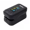 REH YK-81C Pulsioxímetro de dedo con pantalla OLED, monitor de SpO2 y frecuencia de pulso