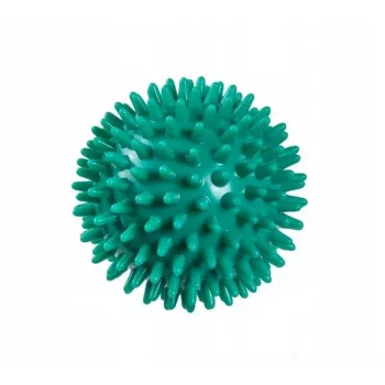 REHA FUND PILO-3008 Pelota de masaje de rehabilitación con nódulos, 8 cm, rojo