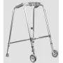 Andador de rehabilitación plegable REHA FUND RF-100 plata aluminio