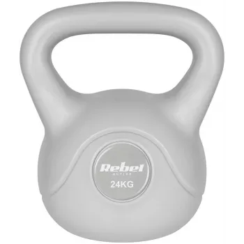 Rebel Active Pesa rusa de betún 24 kg, Gris (RBA-2322G-24)