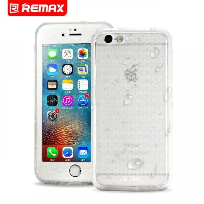Remax Funda de silicona para Apple iPhone 6 Plus / 6s Plus negra