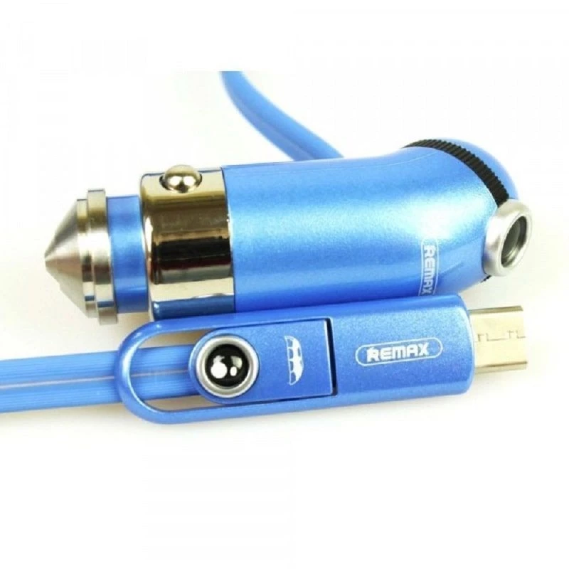 Cargador de coche REMAX Cutie RCC211 azul