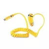 REMAX Cargador de coche Cutie Yellow - 2 puertos USB-A 4.2A de salida total