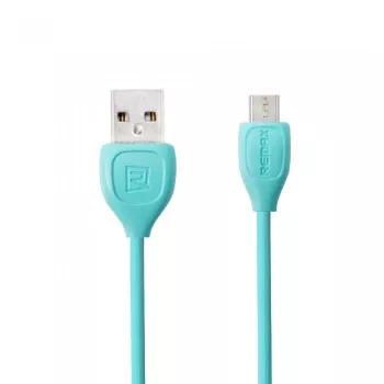 REMAX Lesu Cable Micro RC-050m Azul - Cable de carga y datos USB 2.0, 0,5 m