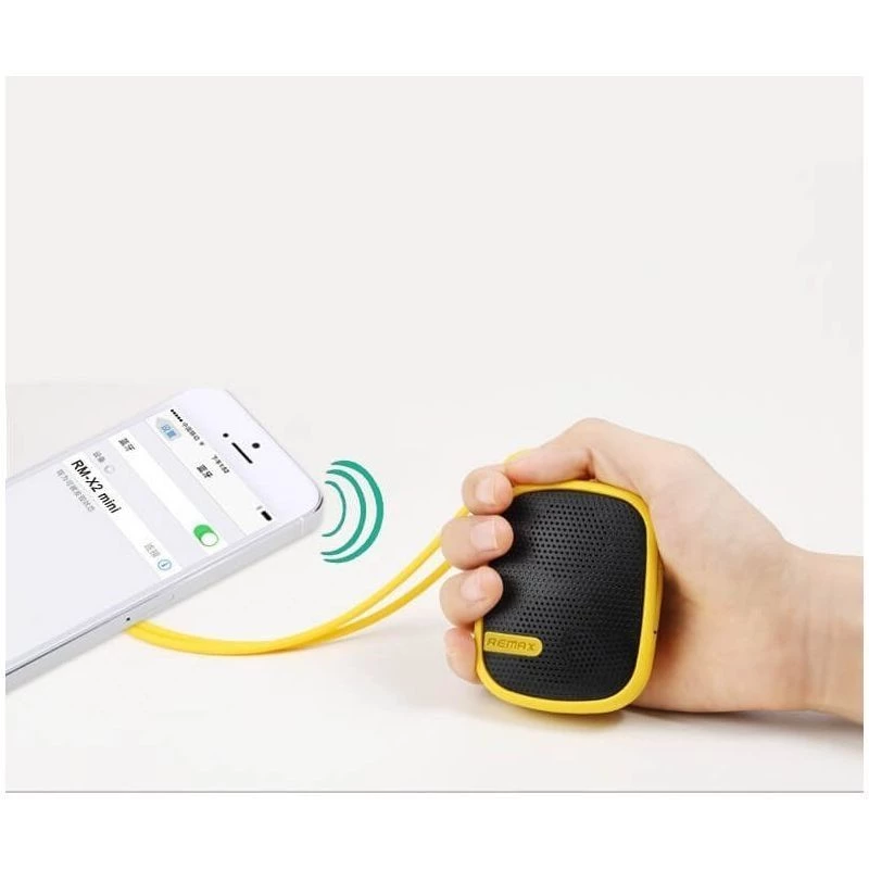 REMAX RM-X2MY Altavoz Bluetooth 3.0 para exterior X2 Mini Amarillo