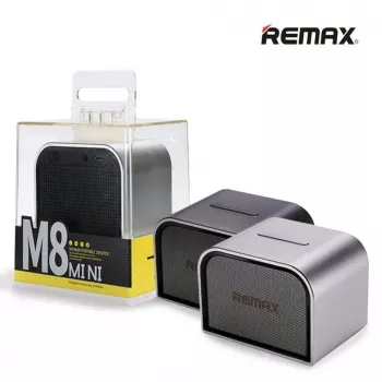 REMAX altavoz Bluetooth portátil universal M8 Mini gris