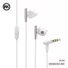 REMAX Universal WI380 Auriculares in-ear con cable y micrófono Gris