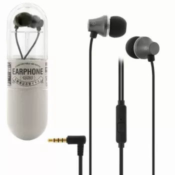 REMAX WI80 Auriculares In-Ear con Cable con Micrófono Negros