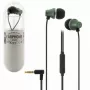 REMAX Universal WI80 auricular in-ear con cable verde con micrófono