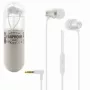 REMAX WI80 auricular in-ear con cable y micrófono universal, blanco