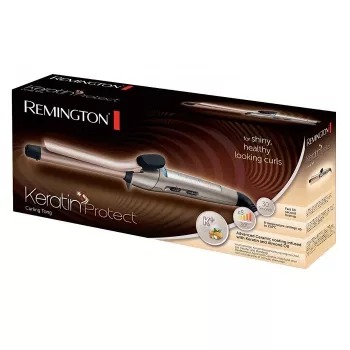 Rizador digital Remington CI5318 38mm con 4x Protection Coating - Negro/Rosa