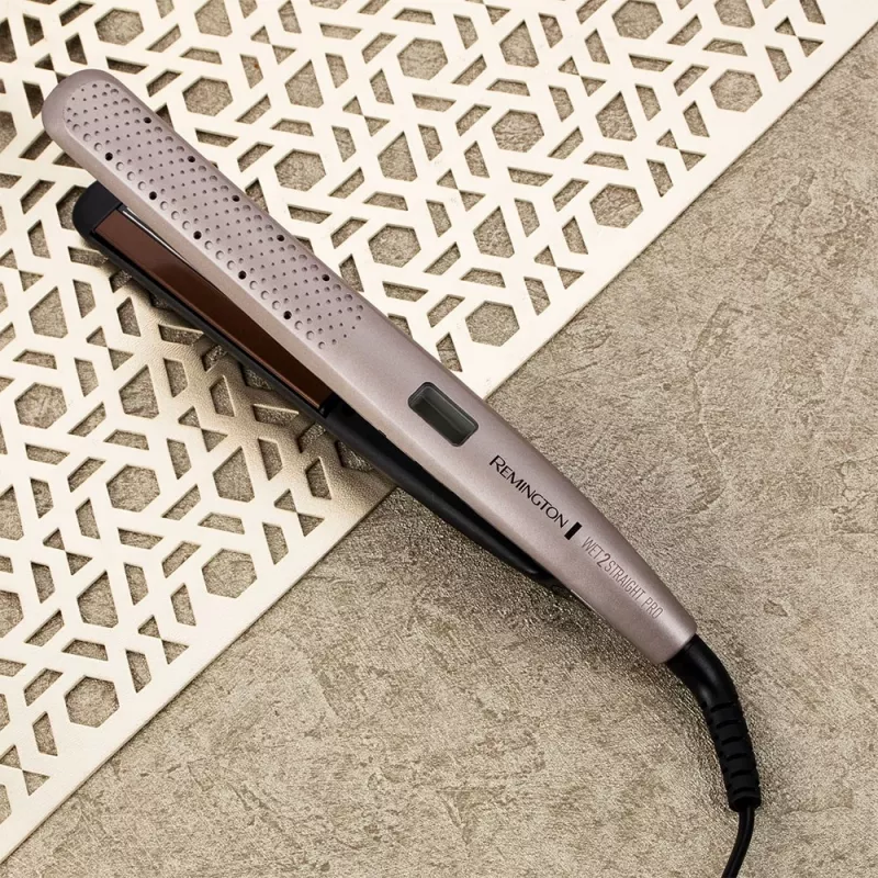 Remington Wet 2 Straight PRO plancha de pelo S7970 rosa/oro