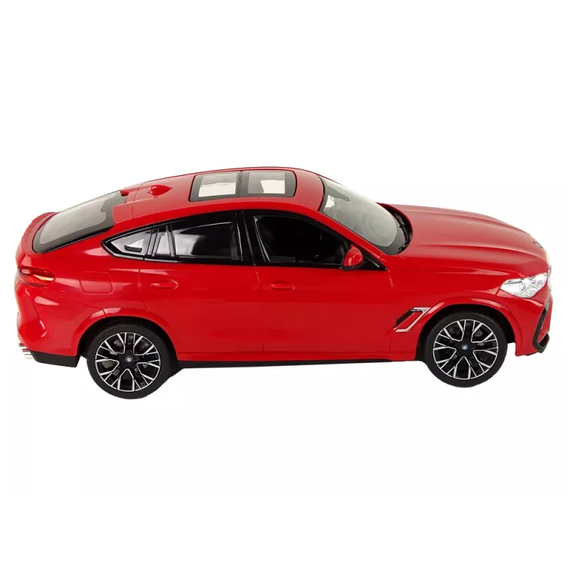 Coche radiocontrol RC BMW X6 Rastar Pilot rojo 1:14