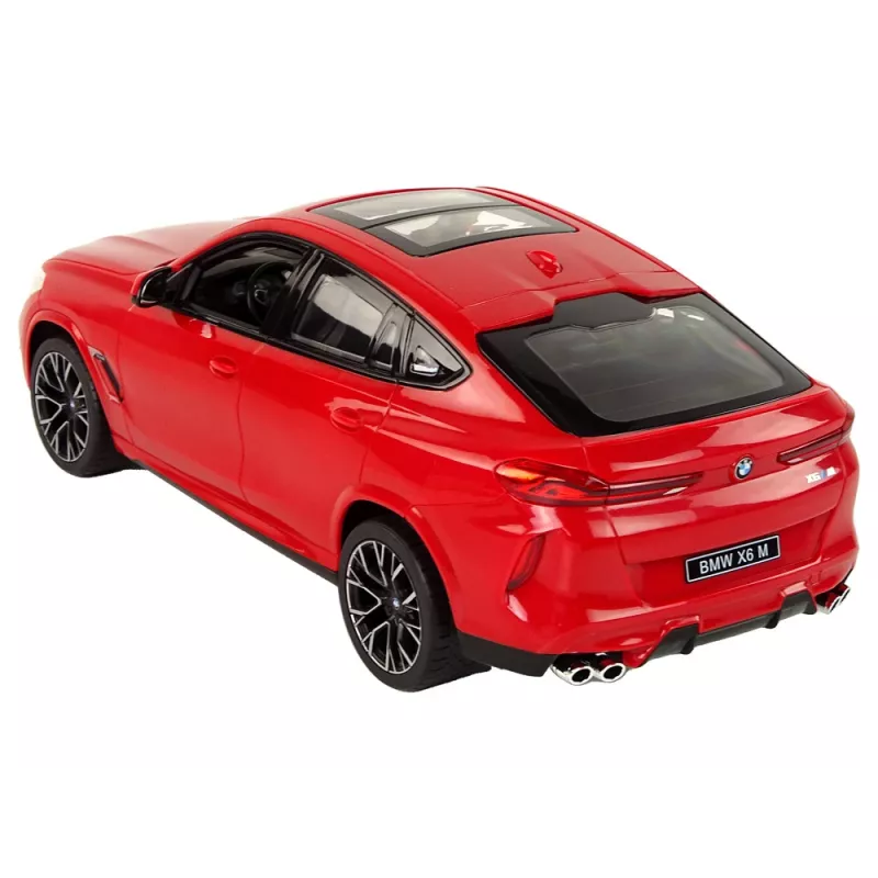 Coche radiocontrol RC BMW X6 Rastar Pilot rojo 1:14