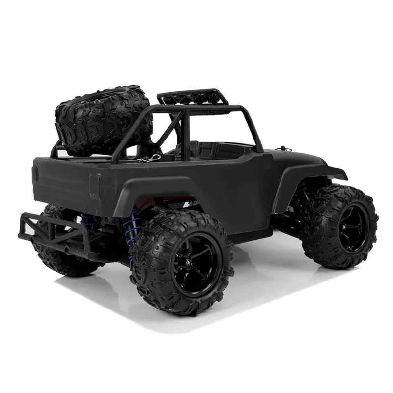 Vehículo todoterreno teledirigido 1:18 negro ENOZE 9304E 40 km/h