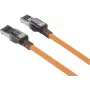 Renkforce Cable de red CAT 6a S/FTP RJ45 1 m naranja con función Port-Finder RF-6609648